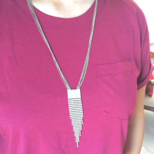 collier strass